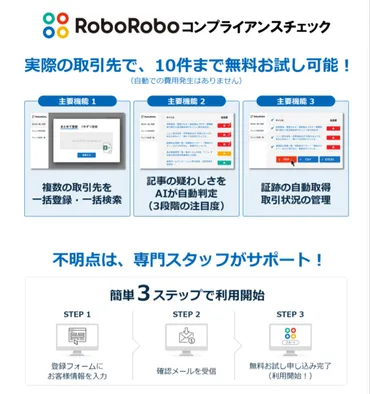 反社会的勢力のリストの確認方法