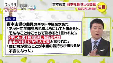 加藤浩次、吉本興業との関係と『スッキリ』終了の真相？加藤浩次の吉本との関係、それは一体…？