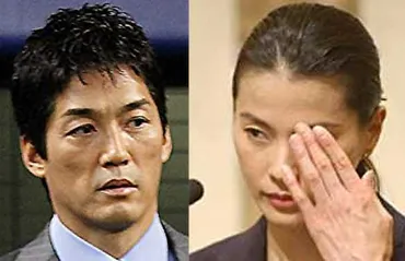 長嶋一茂の妻・仁子さんと江角マキコ、壮絶な確執の真相は？元銀座No.1ホステスと元人気女優の因縁とは！？