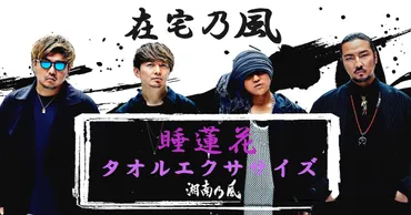 タオル回し曲でおなじみ、湘南乃風の「睡蓮花」でエクササイズ（動画あり / コメントあり） 