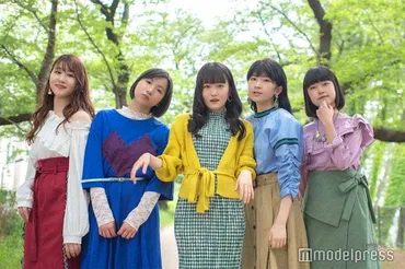 Little Glee Monsterのモデルプレス連載スタート 私服でソロインタビュー、お互いに質問企画も 