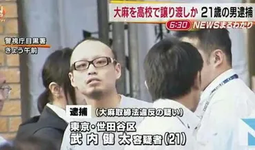 武内享の息子の現在！長男(武内健太)と次男の逮捕・三男も総まとめ 