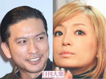 浜崎あゆみがインスタ投稿した「右肩タトゥー」のかつてのペア相手・元TOKIO長瀬智也の現在は…「20年間の変化」 