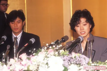 近藤真彦が不倫相手に語っていた「明菜のこと」、平成芸能を揺るがせた金屏風事件