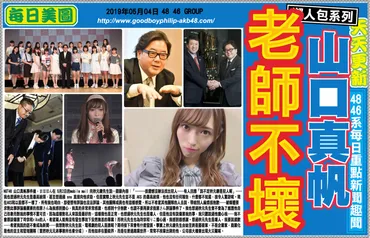 好孩子Philip 超級日本後樂園: AKB48 新聞20190504: NGT48 山口真帆向秋元康先生說...