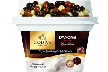 限定品】ゴディバ監修・クランチチョコボール入り゛ヨーグルト゛が発売 