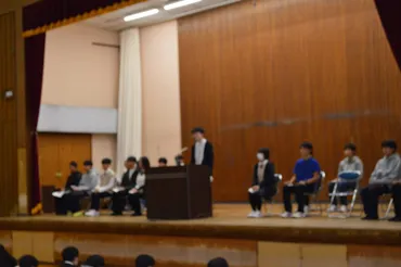 第110期生徒会役員候補 立会演説会 – 長野県長野工業高等学校