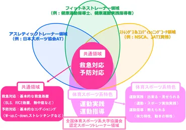 JPSUスポーツトレーナーの特徴 