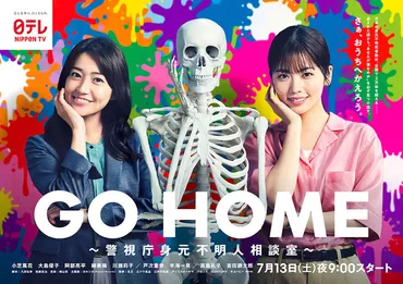 ヨルシカ、ドラマ『GO HOME～警視庁身元不明人相談室～』主題歌を書き下ろし (2024/07/01)  邦楽ニュース