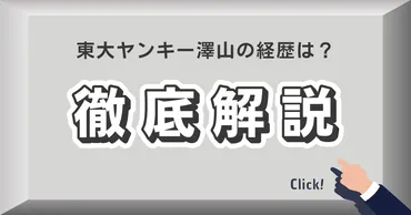 【何者】東大ヤンキー澤山(澤山裕仁)のWiki経歴まとめ 税理士取得へ勉強中！