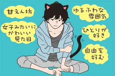 猫系男子の特徴と扱い方～猫系男子VS犬系男子はどっちが人気？～