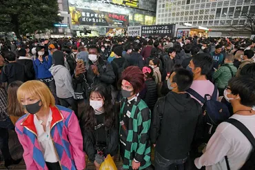 ハロウィーン 仮装減っても渋谷は「密」 コロナ自粛要請知らぬ人も 