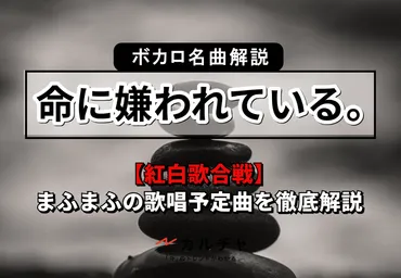 命に嫌われている。【紅白歌合戦】まふまふの歌唱予定曲を徹底解説 カルチャCal