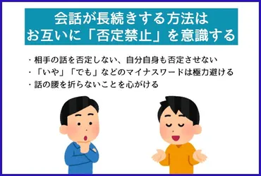 会話が長続きしない人にオススメ！すぐ実践できるたったひとつの会話術とは│#タウンワークマガジン