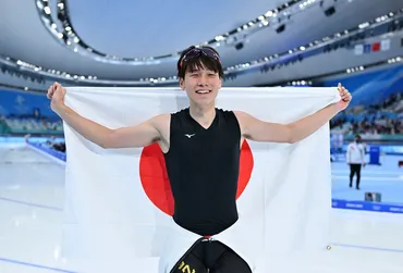 森重航選手、五輪で銅メダル！スピードスケート男子500mで快挙！母への思いを胸に！