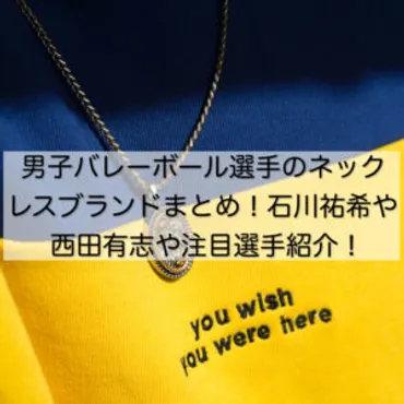 男子バレーボール選手のネックレスブランドまとめ！石川祐希や西田有志や注目選手紹介！│ぴろりん先生のつぶやき教室