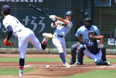 高校野球兵庫大会 明石商が滝川第二に競り勝ち、4年ぶり決勝へ