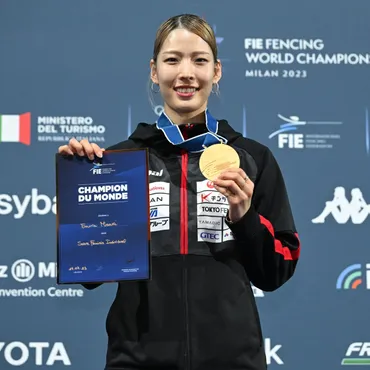 【フェンシング】世界選手権(イタリア/ミラノ) 女子サーブル江村美咲が2連覇達成 