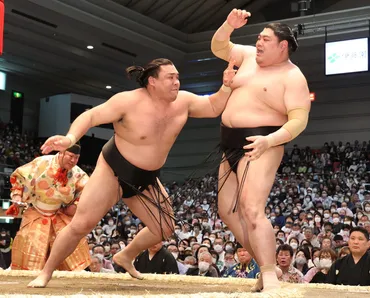 霧馬山が逆転で初優勝 遊牧民の子、来場所は大関昇進に挑戦：朝日新聞デジタル