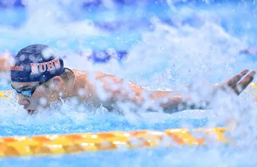 水沼尚輝2年ぶりV 川本武史と五輪代表に 男子100バタフライ 