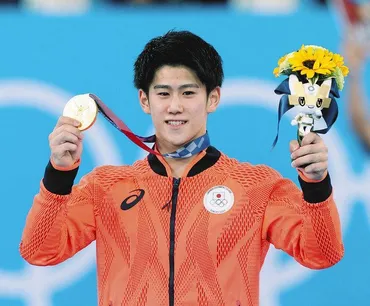 橋本大輝 史上最年少金メダリストに 五輪体操男子個人19歳355日 ...