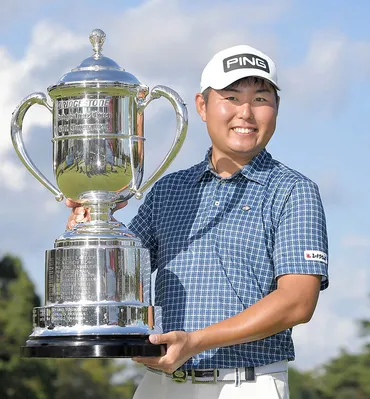 杉山知靖、ツアー初優勝 女手一つで育ててくれた母に感謝 – GOLF報知