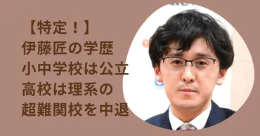 伊藤匠 叡王 伝説？天才棋士の高校中退とは！？