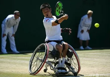 国枝慎吾がウィンブルドン初優勝 生涯ゴールデンスラム達成 写真 ...