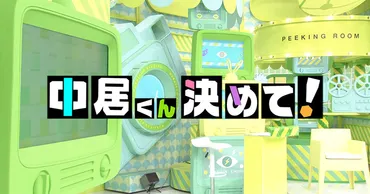 『中居くん決めて！』はどんな番組だった？中居正広の冠バラエティ番組とは！？