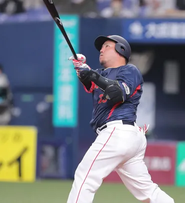 侍ジャパン】山川穂高が左越えソロで「どすこい」披露 ベンチ ...