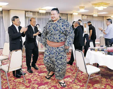 〈大相撲氷見場所〉母の故郷で奮起誓う 朝乃山、エールを ...