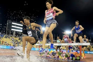 三浦龍司がパリ五輪代表に 陸上、男子３０００メートル障害