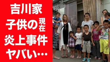 大家族「吉川家」の子供たちの現在の職業 