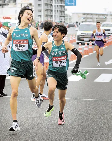 青学大「びっくり」往路新記録でＶ 原監督、絶賛の駅伝力で駒大逆転 箱根駅伝