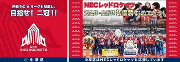 NECレッドロケッツ川崎：皇后杯2連覇！輝かしい歴史と未来への展望は？皇后杯2連覇とは！？