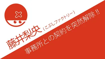 こぶしファクトリー藤井梨央が突然の契約終了！ルール違反ってナニ？前代未聞の理由にファン騒然 