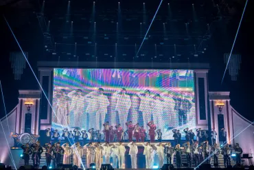 ここでしか見られない演出に観客熱狂！ 総勢62人全員の個性があふれた『EBiDAN THE LIVE CRUISE 2024』 REPORT 