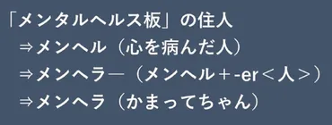 「メンヘラ」って言葉、一体何？ 意味と特徴を徹底解説！とは！？