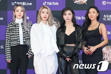 公式】「MAMAMOO」ソラとムンビョルが「再契約を締結」、フィインとファサは「前向きに協議中」