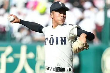 大阪桐蔭・中野大虎が興南を完封！粘りのピッチングと堅い守りで貫禄の勝利（THE DIGEST） 