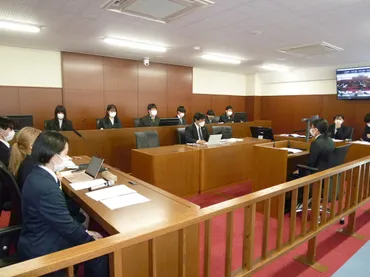 司法特修独自科目「法曹フィールドワーク演習」で模擬裁判（刑事）を実施しました 