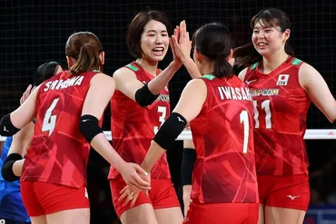 女子バレー日本代表、パリ五輪出場決定！JVAが発表、古賀紗理那も「素直に嬉しい」と喜び露わ！