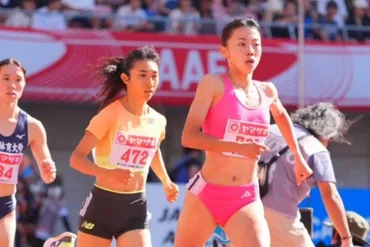 スーパー女子高校生・久保凛が２分３秒60の快走で田中希実を突き放す！800m予選全体トップ通過で決勝進出「パリ五輪の参加標準記録を切りたい」【陸上・ 日本選手権】(THE DIGEST) 