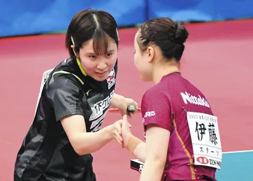 平野美宇と伊藤美誠、パリ五輪代表争い！どちらが切符を手にするのか？パリ五輪卓球代表選考レースの行方は!!?