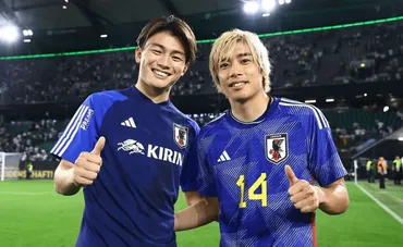 上田綺世が伊東純也のアシストに感謝⚽️ 