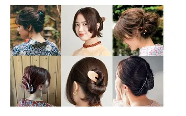 夜会巻き、かんざしで似合う【和ヘアアレンジ10選】 