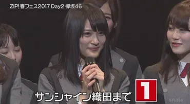 欅坂46】日テレプラスで放送「ZIP!春フェス2017」DAY2、平手友梨奈が披露したブルゾンちえみのモノマネだけカットされる