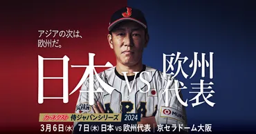 カーネクスト 侍ジャパンシリーズ2024 日本 vs 欧州代表 