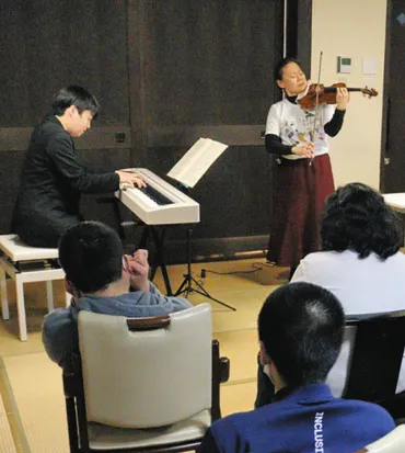 輪島でエールの音色 バイオリン 五嶋みどりさん、ピアノ 藤田真央さん：北陸中日新聞Web