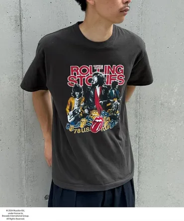 tシャツ Tシャツ 「ユニセックス」「THE ROLLING STONES/ローリング・ストーンズ」ヴィンテージ加工ロックTシャツ レディース メンズ  : 82127874 : ZOZOTOWN Yahoo!店 